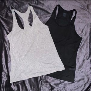 Two Nike Dri-Fit Tank Tops